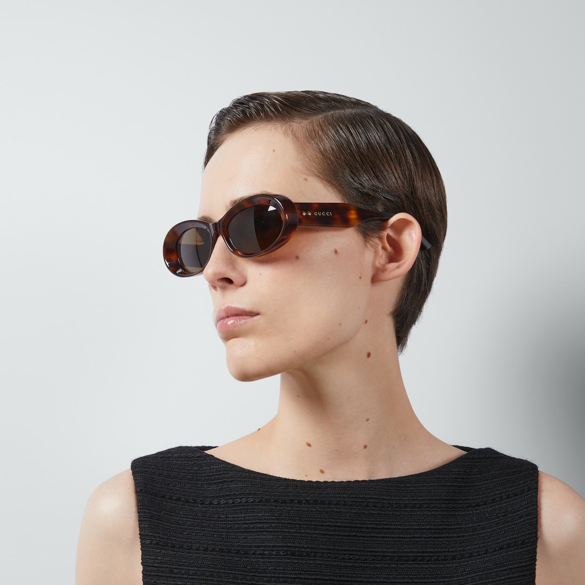 Oval-frame sunglasses - Image 3